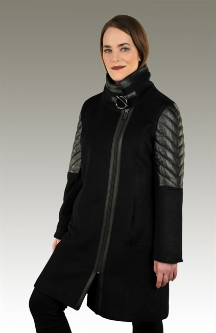 Black Cashmere w/ Leather