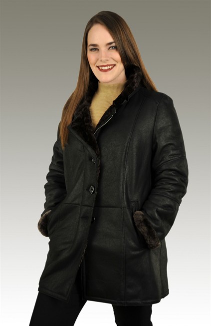 Shearling Nappa Coat